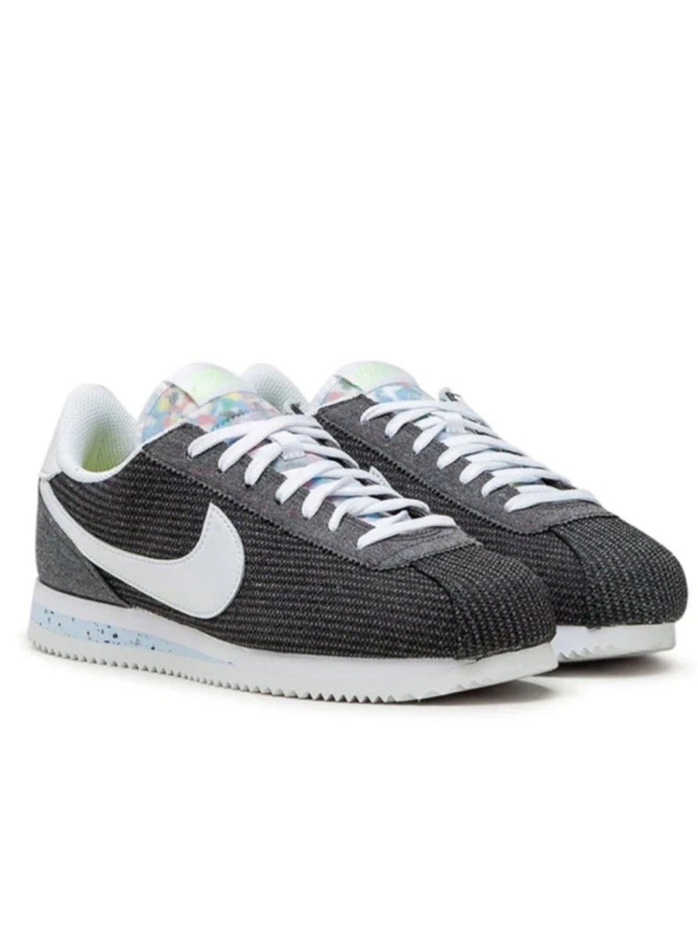 Nike | Women’s ‘Iron Grey’ Cortez Basic Premium Recycled Canvas Pack Sneaker 8.5 - Picture 16 of 16